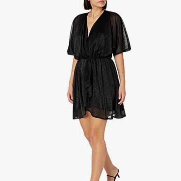 The Kooples Faux Wrap Dress Size 2 NEW WITH TAGS - Picture 1 of 11